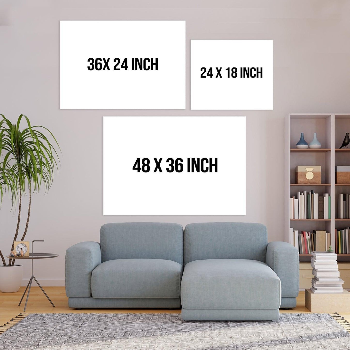 Beautiful Landscapes Painting on Canvas. Large Premium Framed Wall Art for Living Room, Office Spaces.  (LDWA24) - Khirki.in 