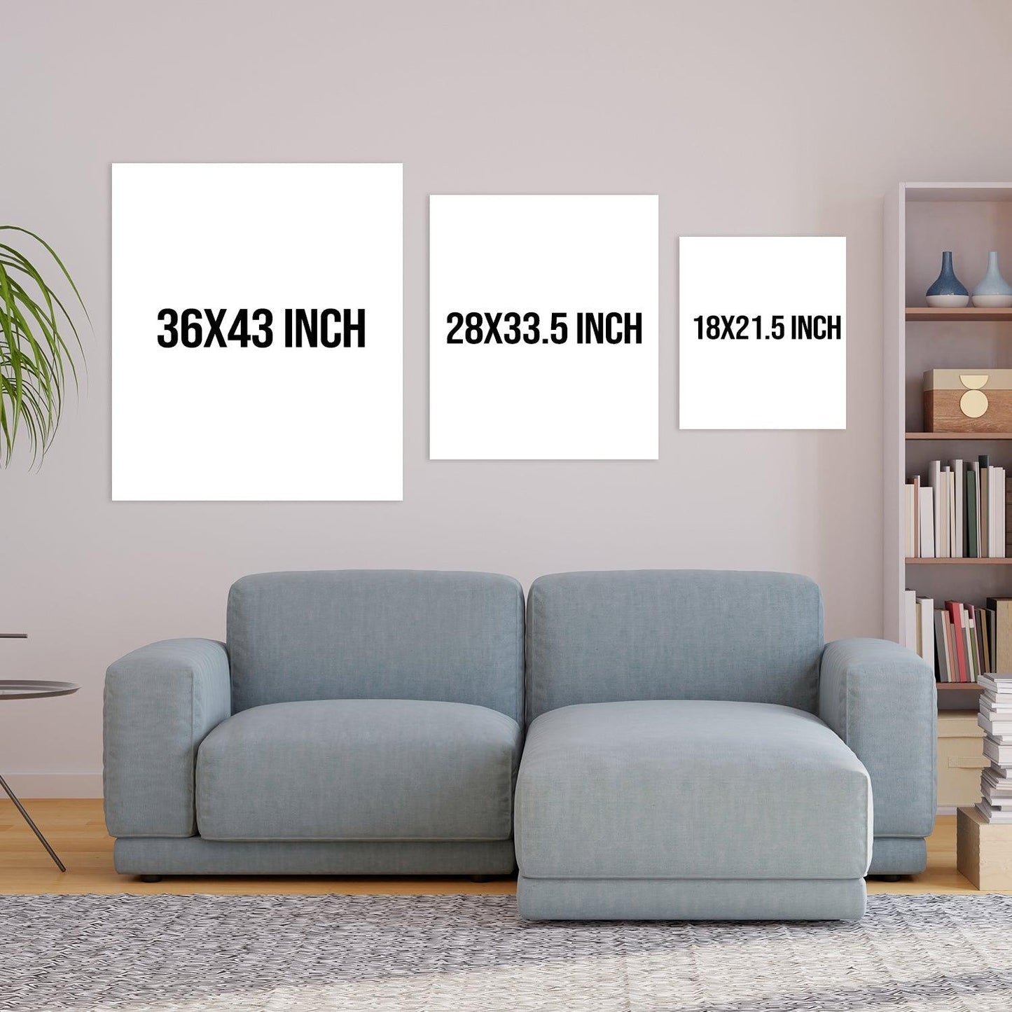 Mughal Indian Wall Art Large Size Canvas Painting For Home and Office Wall Decoration (ETHWA27).