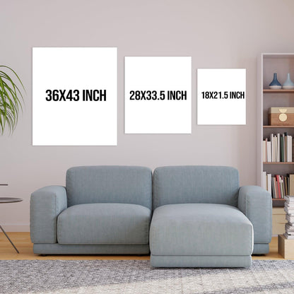 Mughal Indian Wall Art Large Size Canvas Painting For Home and Office Wall Decoration (ETHWA27).