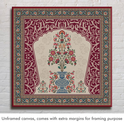 Ethnic Indian Traditional Canvas Print. Unframed. (ETCNV001)