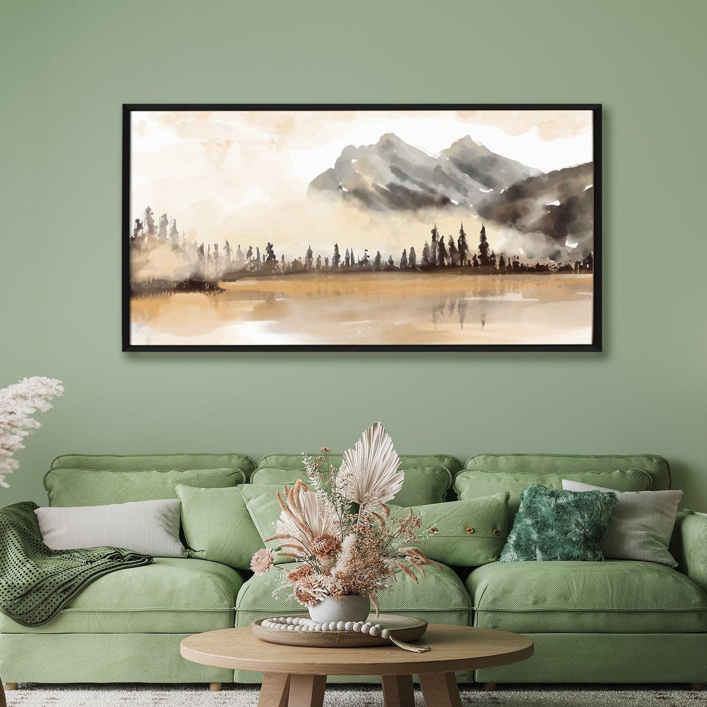 Amazing Wildlife Wall Art. Large Canvas Paintings. Framed Digital Reprints of Jungle, Wildlife, Animals and Birds 24 Inch x 48 Inch (WBWA23) - Khirki.in 