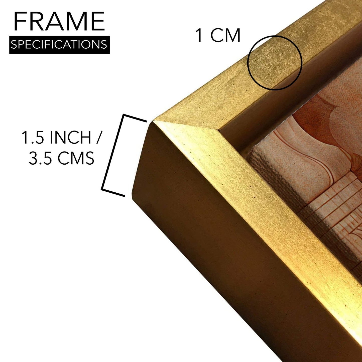 Traditional Indian Pichwai Wall Art Canvas Painting For Home Decor (PWA07).