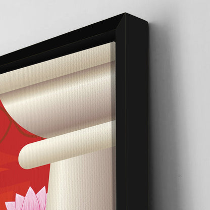 Traditional Indian Pichwai Wall Art Canvas Painting For Home Decor (PWA13).