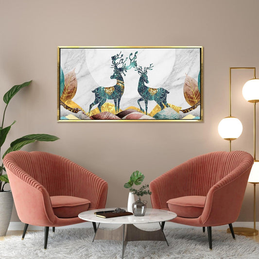 Deer Vastu Canvas Pianting