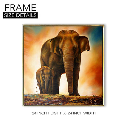 Elephant Vastu Painting