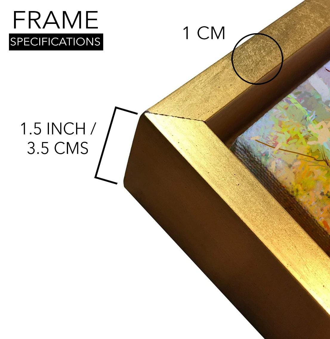 Forest Vastu Canvas Painting Framed For Home and Office