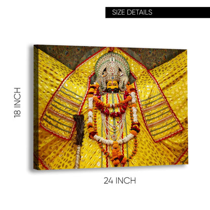 God Khatu Shyam ji Canvas Painting frame 