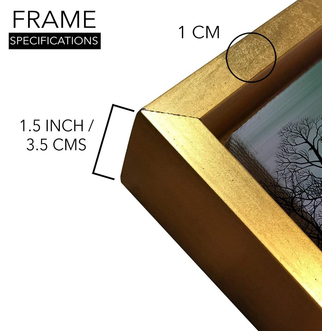 Nature Vastu Canvas Painting Framed for Living Room