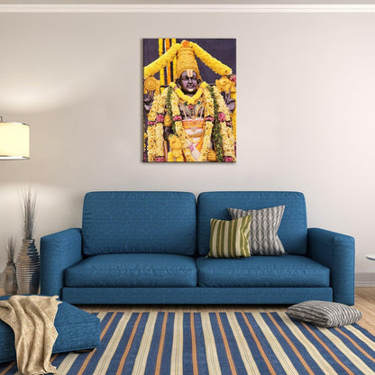 Tirupati Balaji Canvas Art Painting Frame For Home and office