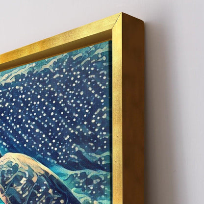 Turtle Vastu Canvas Painting Framed for Home and Office