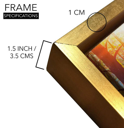 Forest Vastu Canvas Painting Framed For Living Rooms Wall decoration