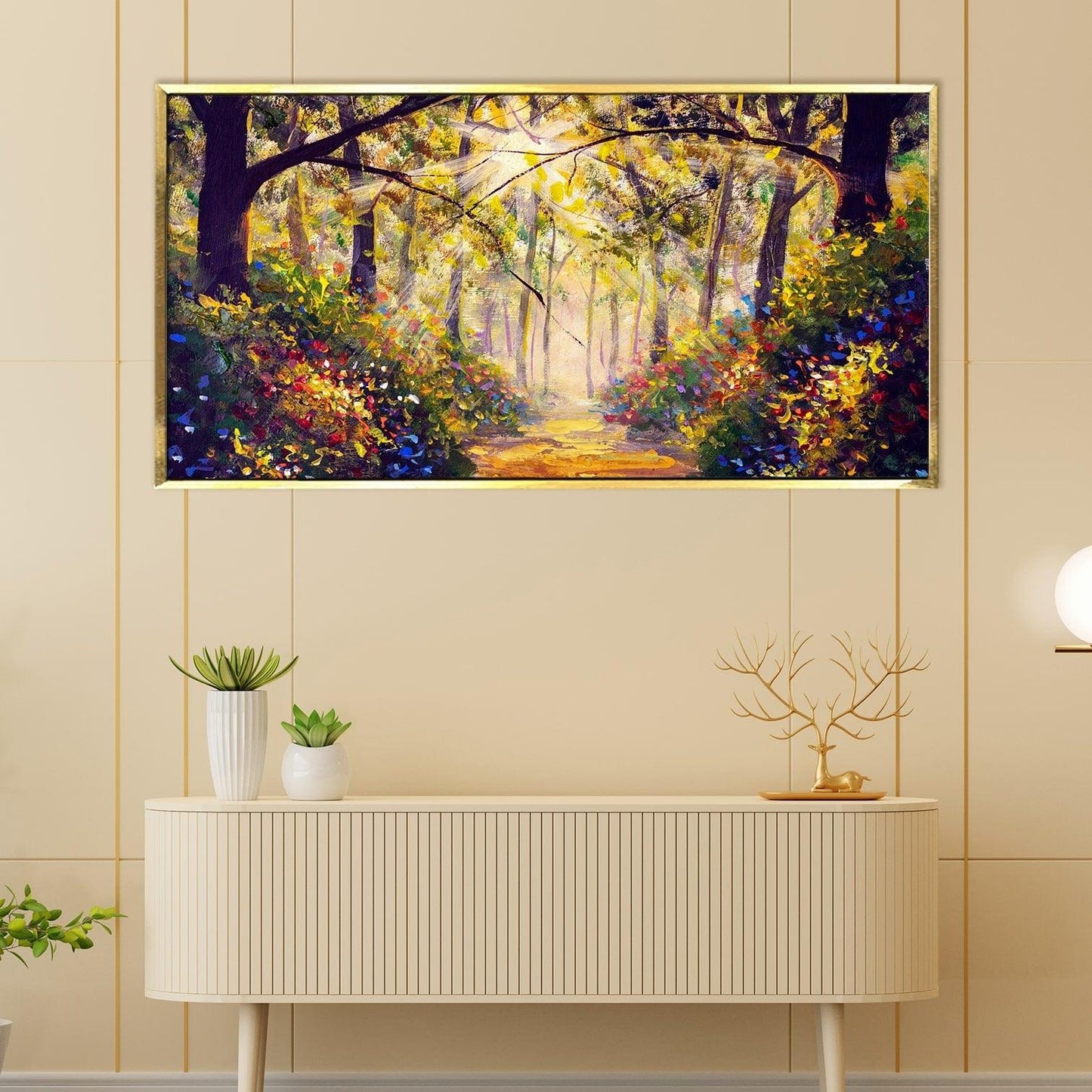 Endless Path Vastu Canvas Painting 