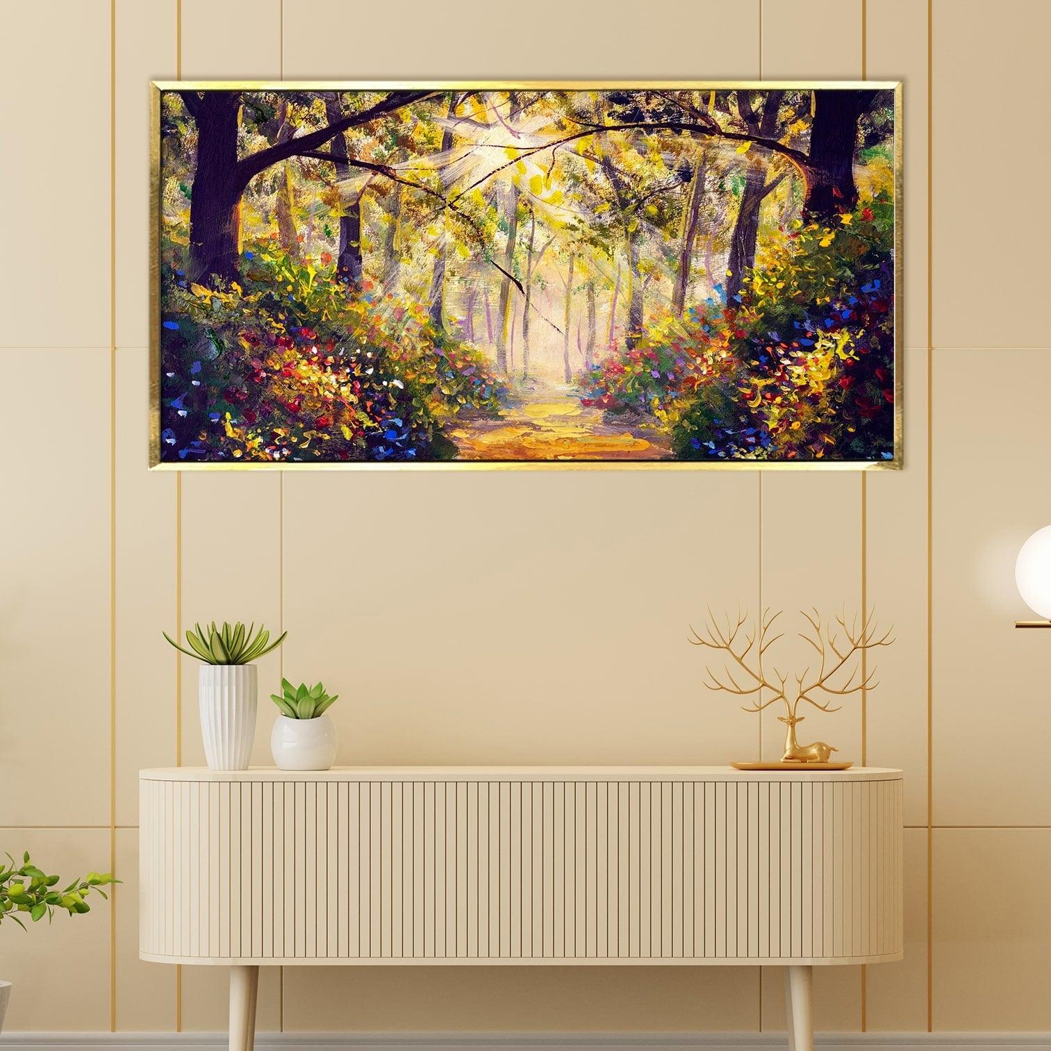Endless Path Vastu Canvas Painting 