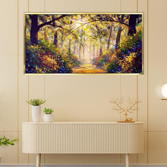 Endless Path Vastu Canvas Painting 