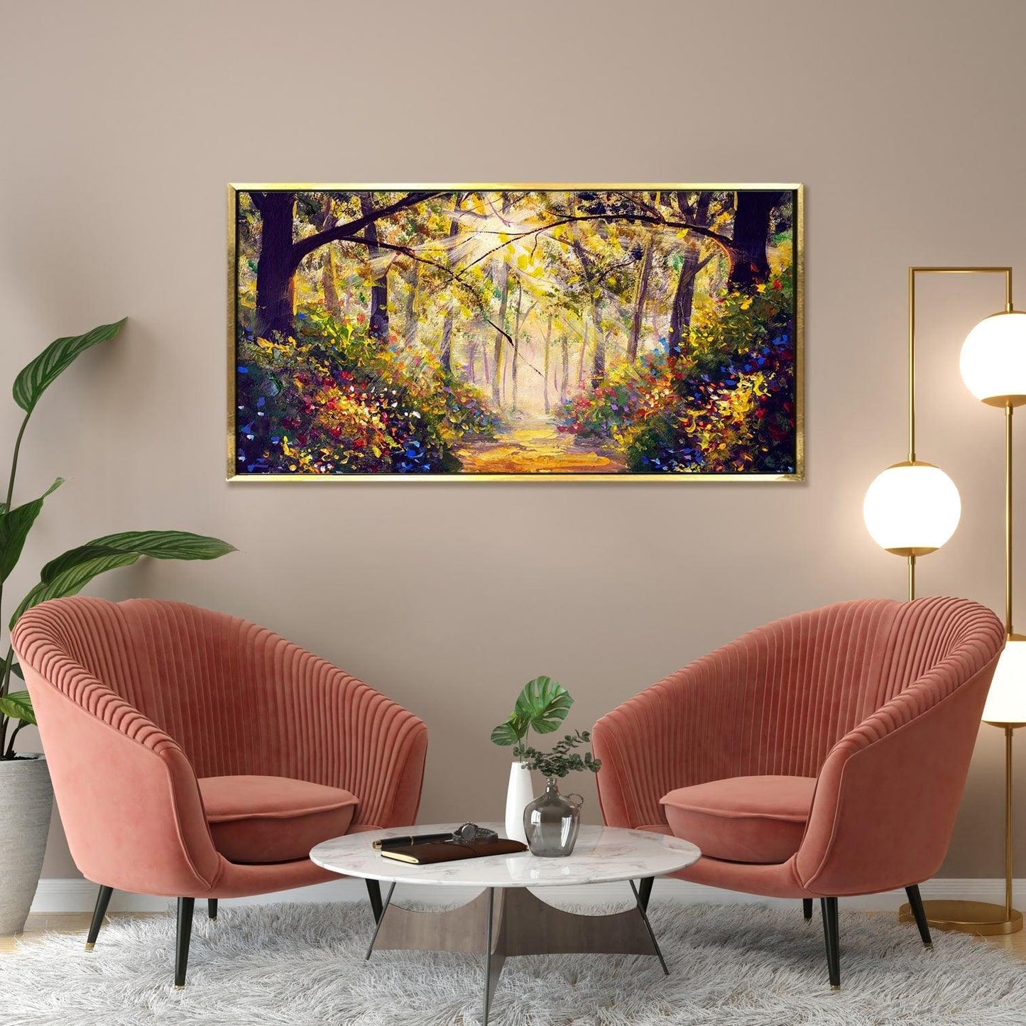 Endless Path Vastu Canvas Painting 
