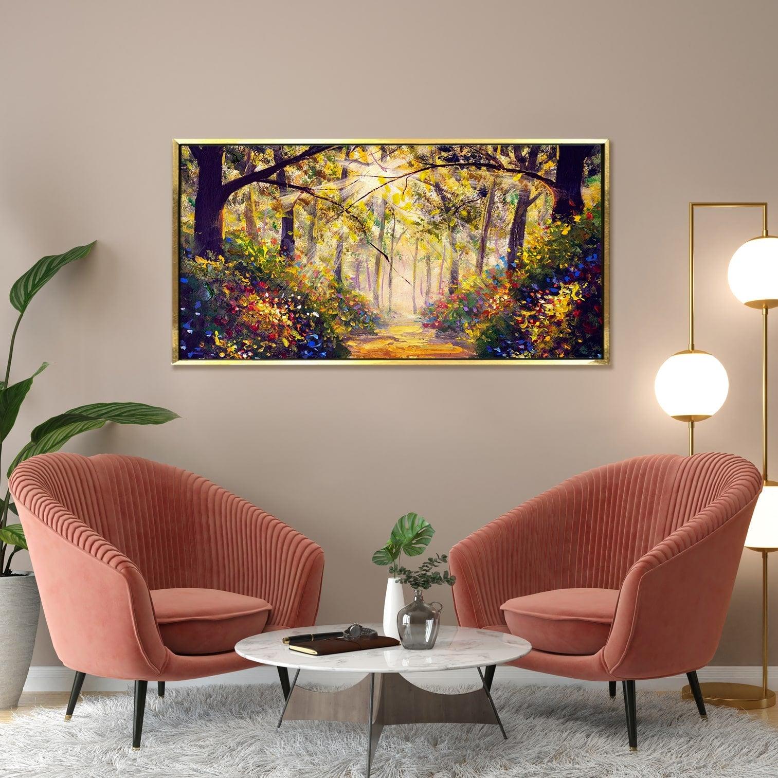 Endless Path Vastu Canvas Painting 