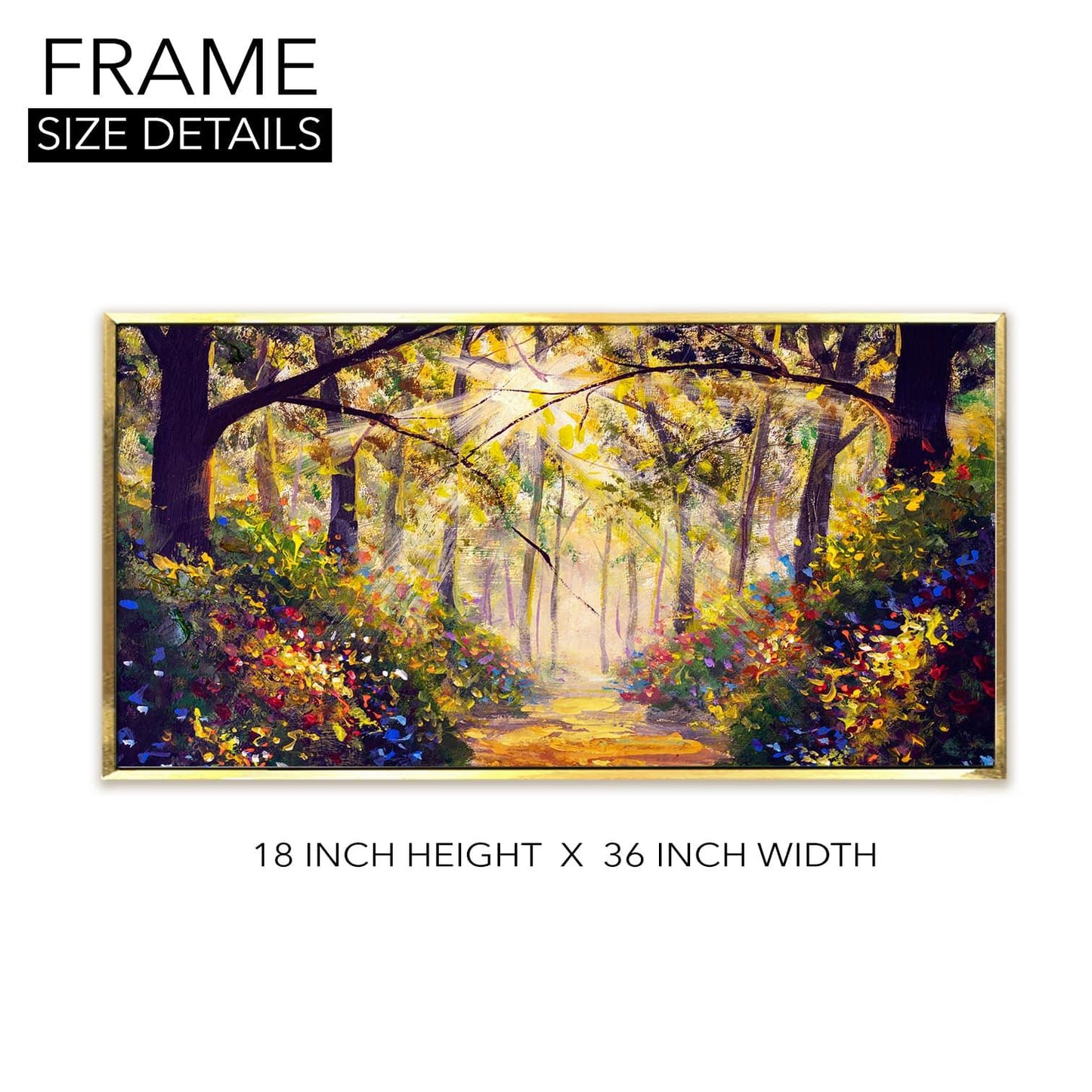 Endless Path Vastu Canvas Painting 