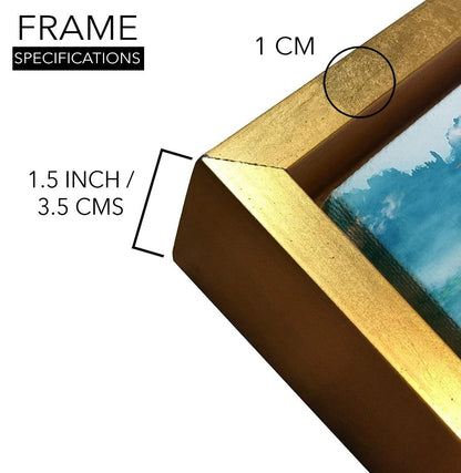 Waterfall Vastu Canvas Painting Framed For Home and Office