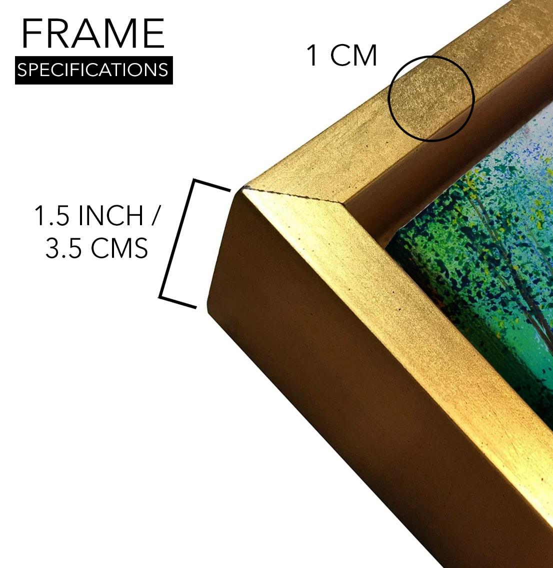 Waterfall Vastu Canvas Paintings Framed For Home and Office