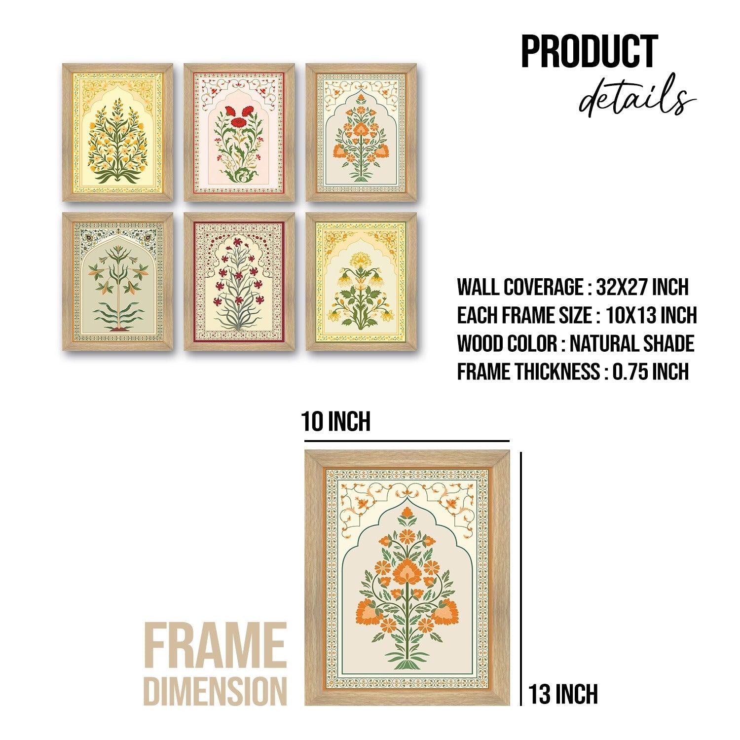 Traditional Art Paintings: Enhance Your Home Décor with Framed Masterpieces - Perfect for Living Rooms, Bedrooms, and Office Spaces (ARTFM001) - Khirki.in 