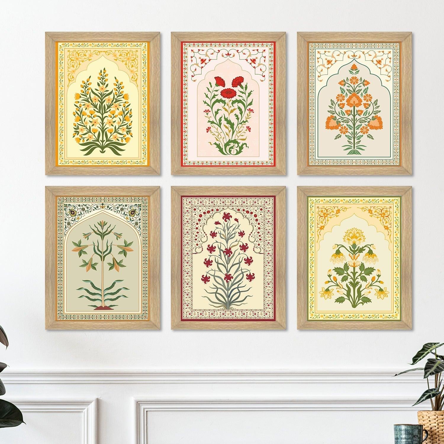 Traditional Art Paintings: Enhance Your Home Décor with Framed Masterpieces - Perfect for Living Rooms, Bedrooms, and Office Spaces (ARTFM001) - Khirki.in 