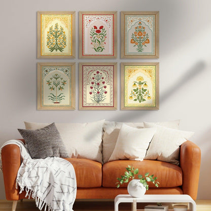 Traditional Art Paintings: Enhance Your Home Décor with Framed Masterpieces - Perfect for Living Rooms, Bedrooms, and Office Spaces (ARTFM001) - Khirki.in 