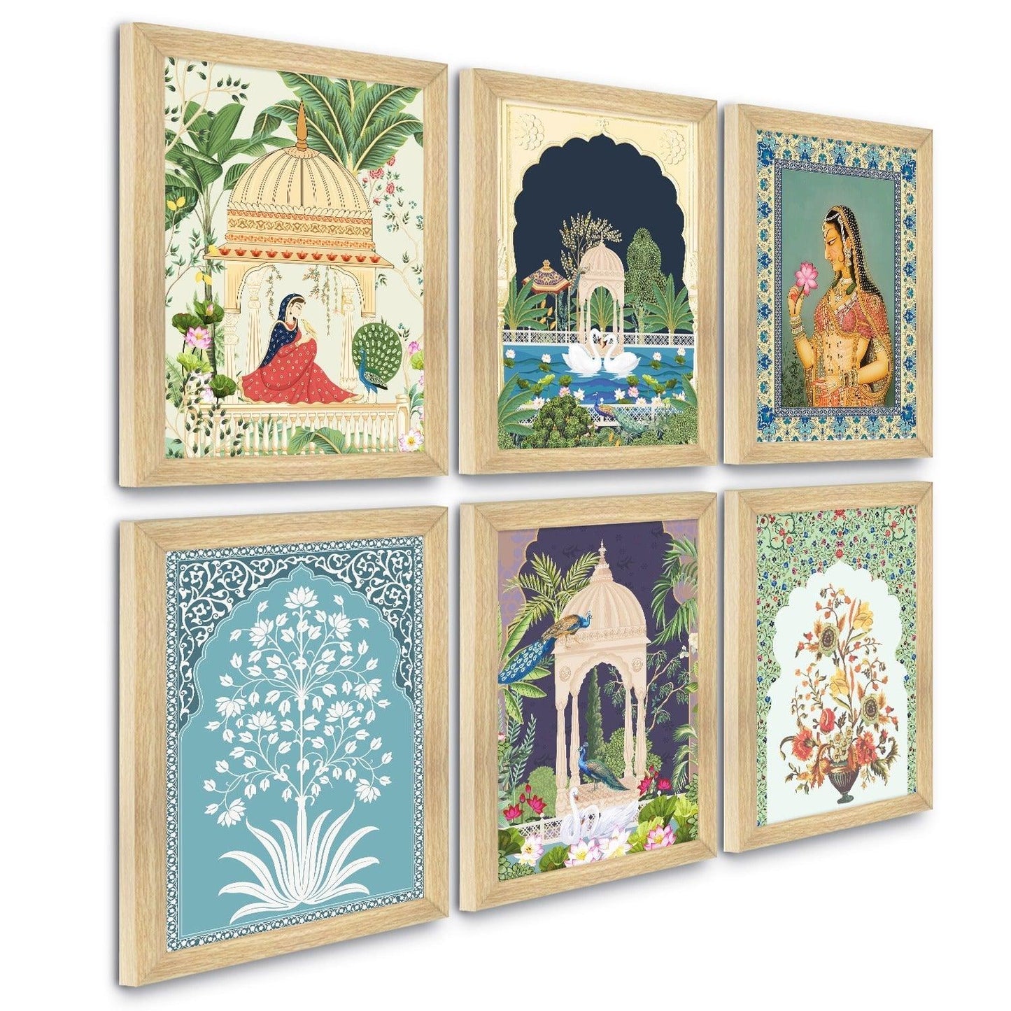Traditional Art Paintings: Enhance Your Home Décor with Framed Pichwai and Madhubani Masterpieces - Perfect for Living Rooms, Bedrooms, and Office Spaces(ARTFM004) - Khirki.in 