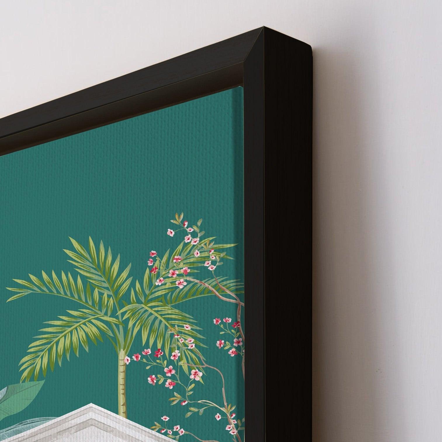 Indian Ethnic Traditional Wall Art Large Size Canvas Painting For Home and Hotels Wall Decoration. (ETHWA02)