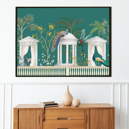 Indian Ethnic Traditional Wall Art Large Size Canvas Painting For Home and Hotels Wall Decoration. (ETHWA02)