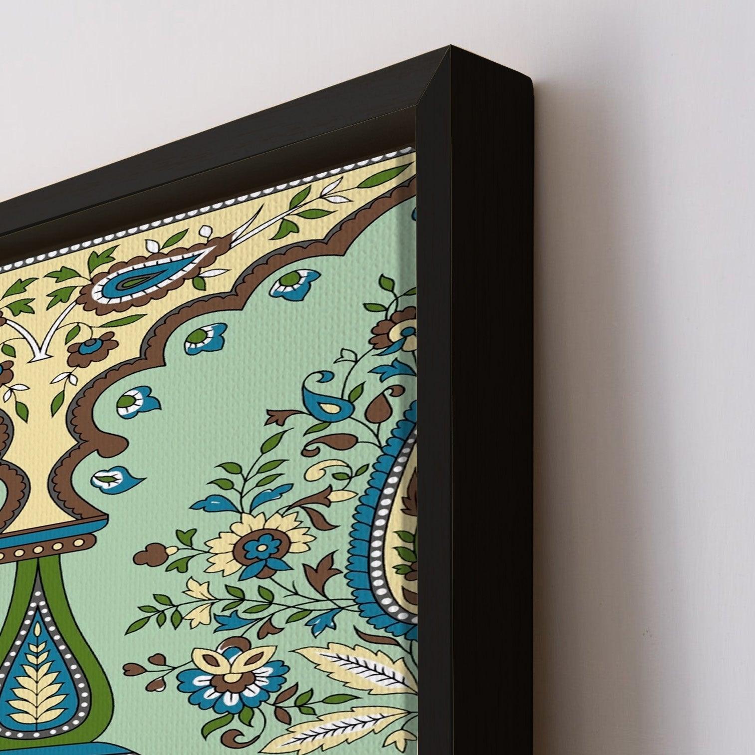 Indian Ethnic Traditional Wall Art Large Size Canvas Painting For Home and Hotels Wall Decoration. (ETHWA19)