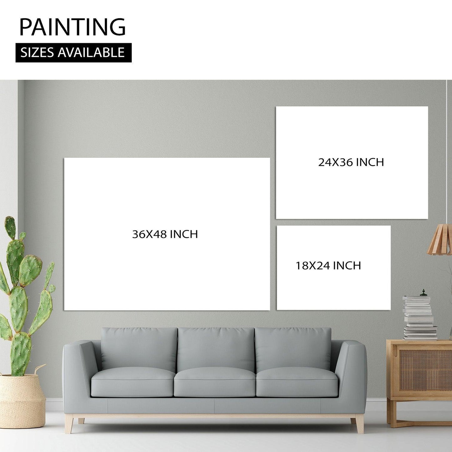 Indian Ethnic Traditional Wall Art Large Size Canvas Painting For Home and Hotels Wall Decoration. (ETHWA20)